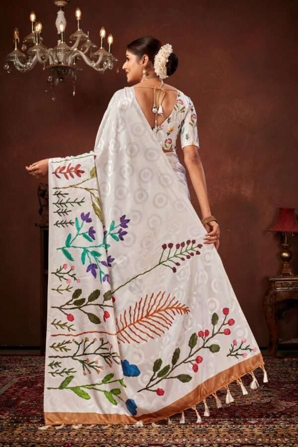 Designer crape silk saree cp2