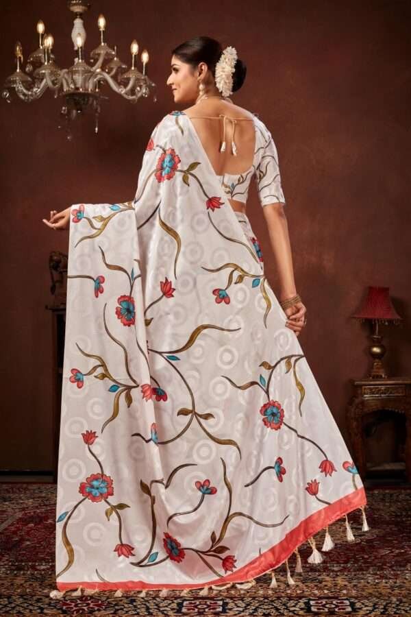 Designer crape silk saree cp4